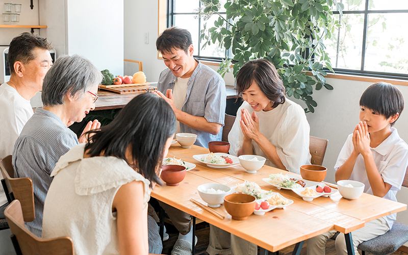 食の原点は家族にある